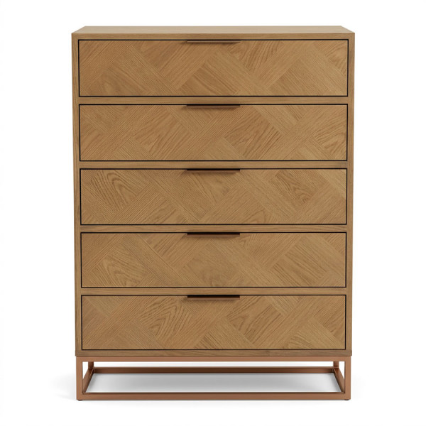 Monroe 5 Drawer Tall Chest